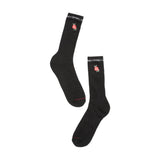 Loser Machine Rosa Socks Black - Motoccino