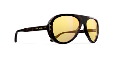 VALLON Moto Aviators - Royal Enfield Classic Edition - Dark Tortoise/Yellow