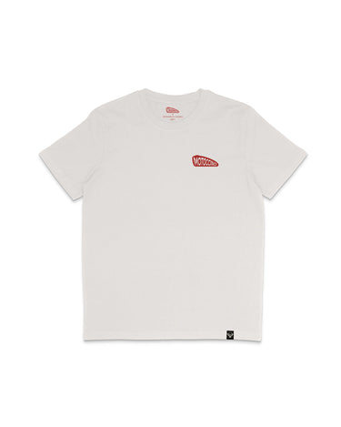 Motoccino x Butchers & Barons - Caffeine and Gasoline - Off-White - MOTOCCINO