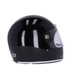Roeg Chase helmet gloss black - MOTOCCINO