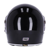 Roeg Chase helmet gloss black - MOTOCCINO