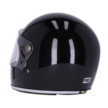 Roeg Chase helmet gloss black - MOTOCCINO
