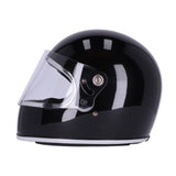 Roeg Chase helmet gloss black - MOTOCCINO