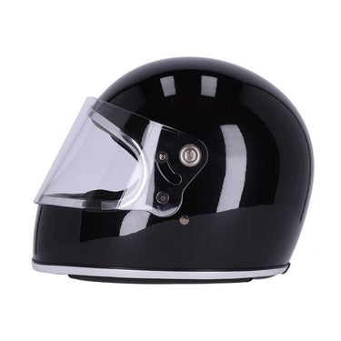 Roeg Chase helmet gloss black - MOTOCCINO