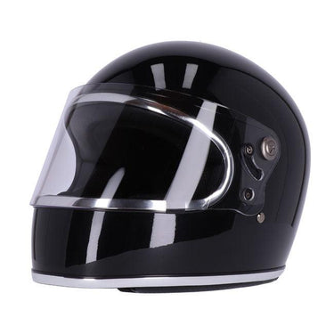 Roeg Chase helmet gloss black - MOTOCCINO