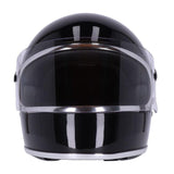Roeg Chase helmet gloss black - MOTOCCINO