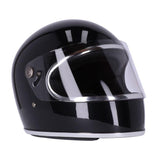 Roeg Chase helmet gloss black - MOTOCCINO