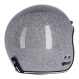 Roeg JETT helmet - Disco ball silver - MOTOCCINO