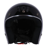 Roeg JETT helmet - gloss black - MOTOCCINO