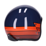 Roeg Sundown helmet - Lightning Gloss Navy - MOTOCCINO