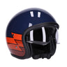 Roeg Sundown helmet - Lightning Gloss Navy - MOTOCCINO