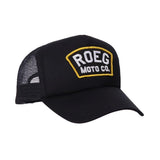 Roeg Tuscon trucker cap black - MOTOCCINO