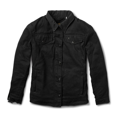 Roland Sands Redondo 74 Ladies Jacket Black - MOTOCCINO