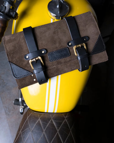 Trip Machine Tool Roll - Tobacco + Black