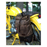 Trip Machine Backpack/Saddlebag 15L - Tobacco - MOTOCCINO
