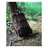 Trip Machine Backpack/Saddlebag 15L - Tobacco - MOTOCCINO