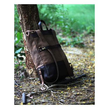 Trip Machine Backpack/Saddlebag 15L - Tobacco - MOTOCCINO