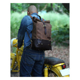 Trip Machine Backpack/Saddlebag 15L - Tobacco - MOTOCCINO