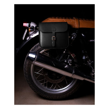 Trip Machine Classic Saddlebag - Black - MOTOCCINO