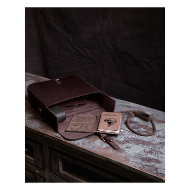 Trip Machine Classic Saddlebag - Caffeine - MOTOCCINO