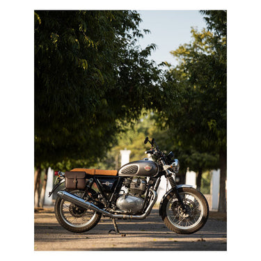 Trip Machine Classic Saddlebag - Caffeine - MOTOCCINO