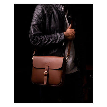 Trip Machine Classic Saddlebag - Cognac - MOTOCCINO