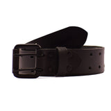 Trip Machine Double Pin Belt - Black - MOTOCCINO