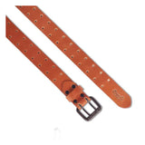 Trip Machine Double Pin Belt - Vintage Tan - MOTOCCINO