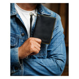 Trip Machine Explorer Wallet - Black - MOTOCCINO