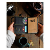 Trip Machine Explorer Wallet - Black - MOTOCCINO