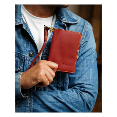 Trip Machine Explorer Wallet - Cherry Red - MOTOCCINO