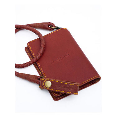 Trip Machine Explorer Wallet - Cherry Red - MOTOCCINO