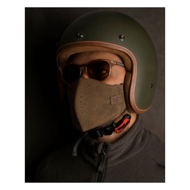 Trip Machine Face Mask - Tobacco - MOTOCCINO