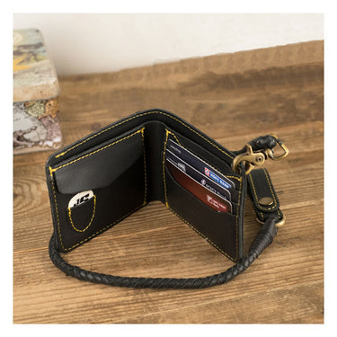 Trip Machine Guitarist Wallet - Black - MOTOCCINO