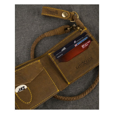 Trip Machine Guitarist Wallet - Tobacco - MOTOCCINO