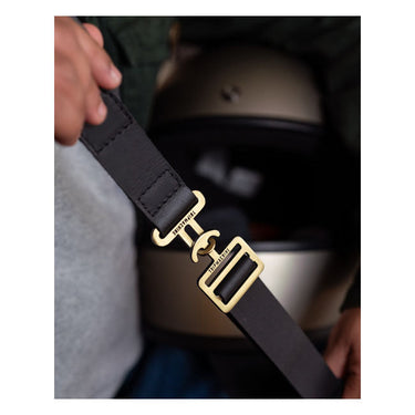 Trip Machine Helmet Harness - Black - MOTOCCINO