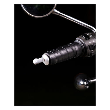 Trip Machine Leather Grip Wrap Set - Black - MOTOCCINO