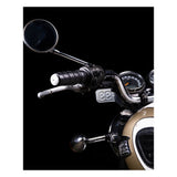 Trip Machine Leather Grip Wrap Set - Black - MOTOCCINO