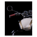 Trip Machine Leather Grip Wrap Set - Cherry Red - MOTOCCINO