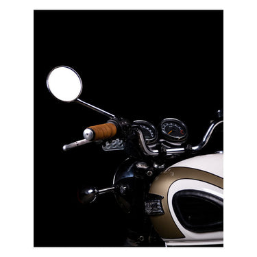 Trip Machine Leather Grip Wrap Set - Vintage Tan - MOTOCCINO