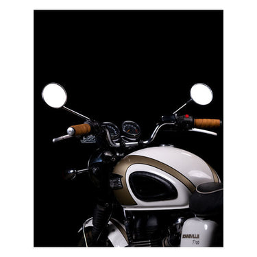 Trip Machine Leather Grip Wrap Set - Vintage Tan - MOTOCCINO