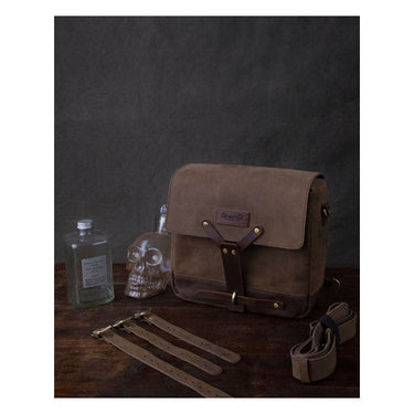 Trip Machine Messenger Bag - Tobacco - MOTOCCINO