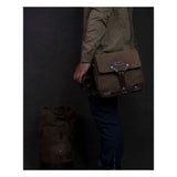 Trip Machine Messenger Bag - Tobacco - MOTOCCINO