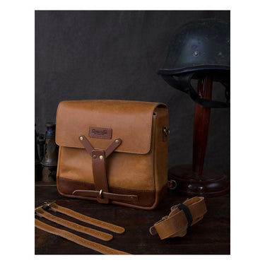 Trip Machine Messenger Bag - Vintage Tan - MOTOCCINO
