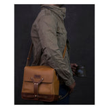 Trip Machine Messenger Bag - Vintage Tan - MOTOCCINO