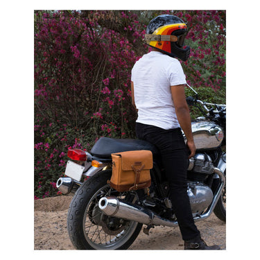 Trip Machine Messenger Bag - Vintage Tan - MOTOCCINO