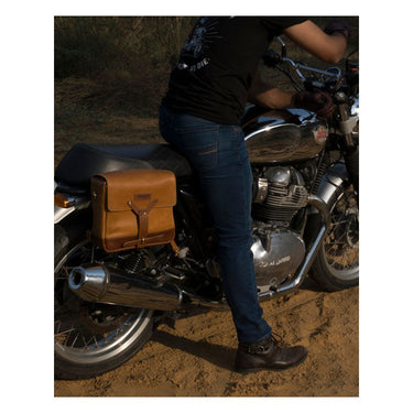 Trip Machine Messenger Bag - Vintage Tan - MOTOCCINO