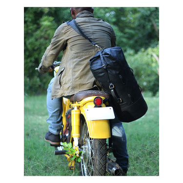 Trip Machine Military Duffel Bag - Black - MOTOCCINO