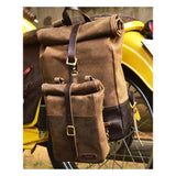 Trip Machine Mini Backpack/Saddlebag 3,3L - Tobacco - MOTOCCINO