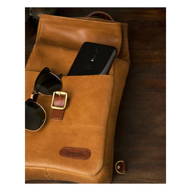 Trip Machine Mini Backpack/Saddlebag 3,3L - Vintage Tan - MOTOCCINO